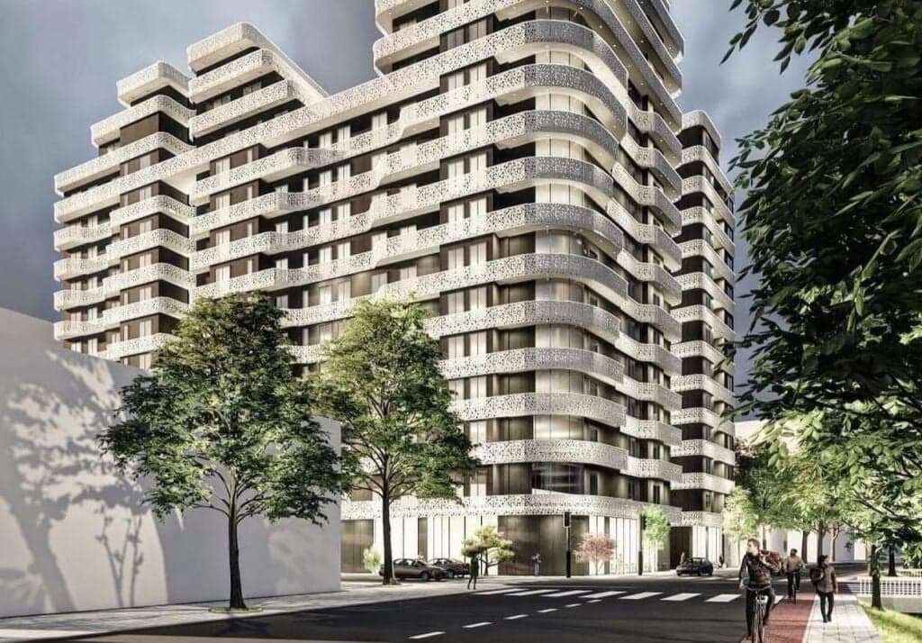 Aartament 1+1 ne Shitje prane Square 21 ne Corner Residence — Foto 1