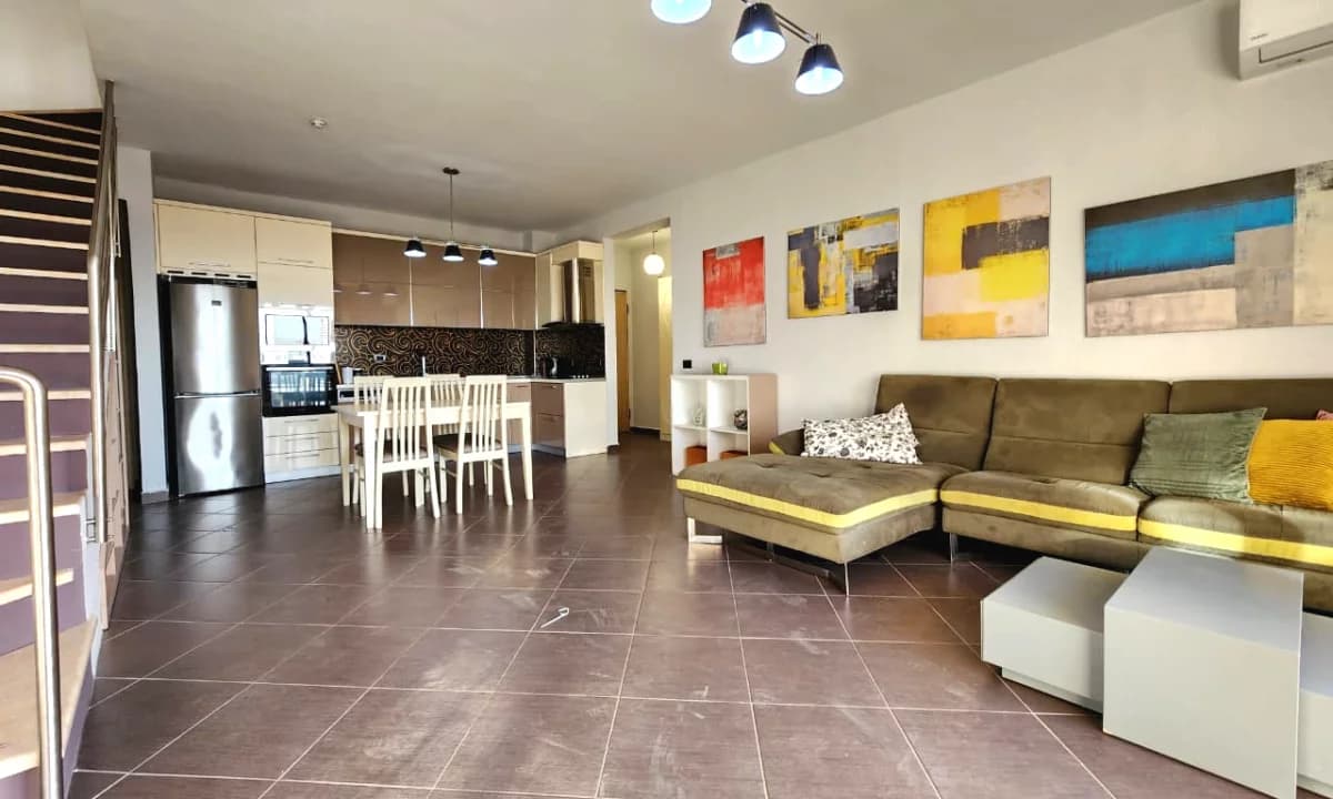 Duplex ShitjeRezidenca Kodra e diellit 1 | 2+1+2wc & 2ballkone & depo 121 m2 total ( E mobiluar) - Miniaturë 13